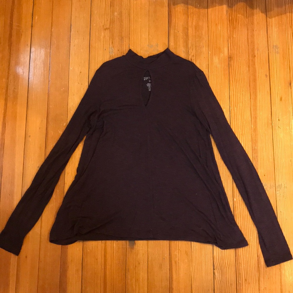 Xs purple turtleneck from AE